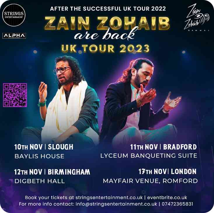 Zain Zohaib - Qawwali Concert London Nov 2023